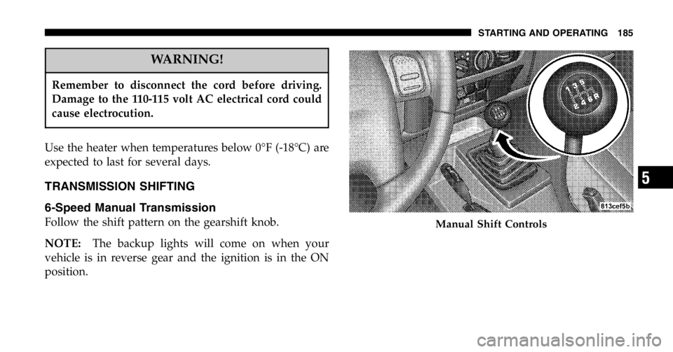 JEEP WRANGLER 2006  Owners Manual 