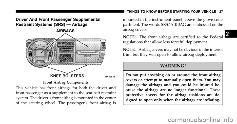 JEEP WRANGLER 2006 Owners Manual 3 JEEP WRANGLER 2006 Owners Manual 3