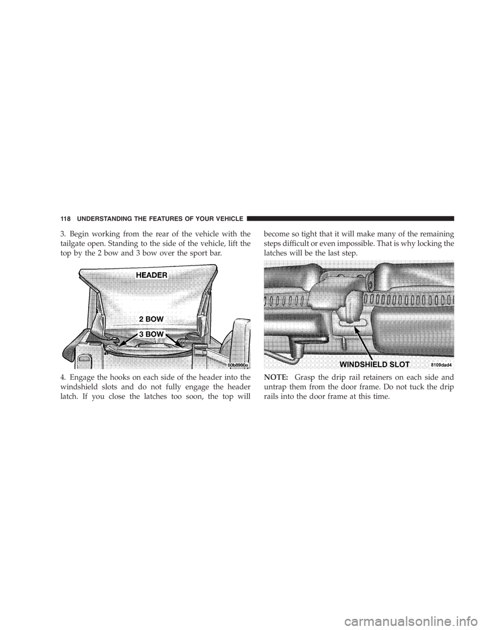 JEEP WRANGLER 2001  Owners Manual Pumping of the Anti-Lock Brakes will diminish
their effectiveness and may lead to an accident.
Pumping makes the stopping distance longer. Just
press firmly on your brake pedal when you need to
slow d