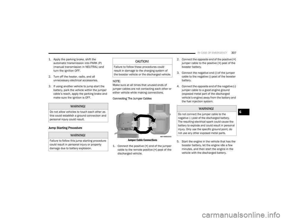 JEEP WRANGLER UNLIMITED SPORT 2020  Owners Manual �:�$�5�1�,�1�*�
��R��Q�R�W��D�O�O�R�Z��Y�H�K�L�F�O�H�V��W�R��W�R�X�F�K��H�D�F�K��R�W�K�H�U��D�V�
�W�K�L�V��F�R�X�O�G��H�V�W�D�E�O�L�V�K��D��J�U�R�X�Q�G��F�R�Q�Q�H�F�W�L�R�Q��D�Q�G�
�
