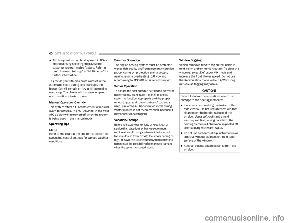 JEEP WRANGLER UNLIMITED SPORT 2020 Repair Manual 