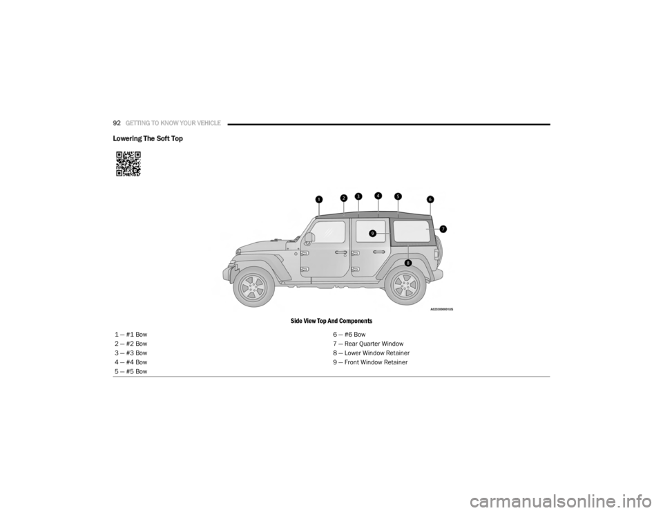 JEEP WRANGLER UNLIMITED SPORT 2020  Owners Manual 