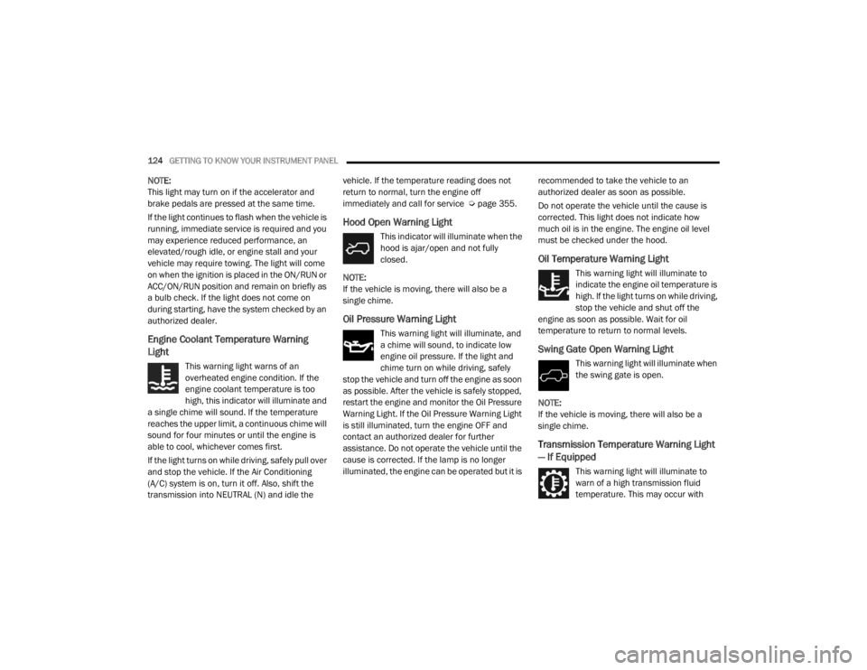 JEEP WRANGLER UNLIMITED 2022  Owners Manual 