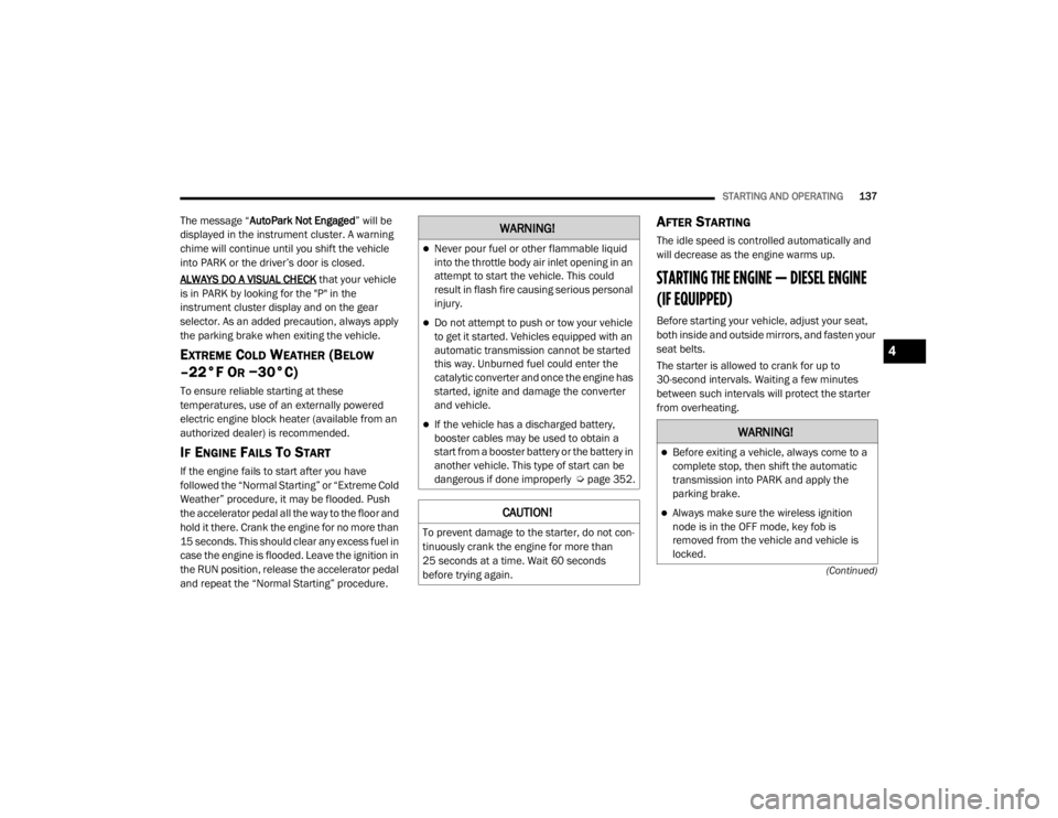 JEEP WRANGLER UNLIMITED 2022  Owners Manual ��W�K�D�W��\�R�X�U��Y�H�K�L�F�O�H�
�L�V��L�Q��3�$�5�.��E�\��O�R�R�N�L�Q�J��I�R�U��W�K�H���3���L�Q��W�K�H�
�L�Q�V�W�U�X�P�H�Q�W��F�O�X�V�W�H�U��G�L�V�S�O�D�\��D�Q�G��R�Q��W�K�H��J