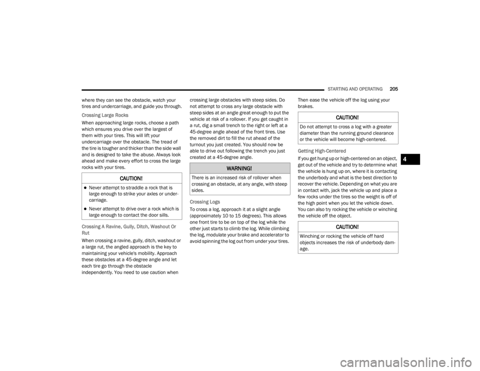 JEEP WRANGLER UNLIMITED 2022  Owners Manual �:�$�5�1�,�1�*�
�7�K�H�U�H��L�V��D�Q��L�Q�F�U�H�D�V�H�G��U�L�V�N��R�I��U�R�O�O�R�Y�H�U��Z�K�H�Q�
�F�U�R�V�V�L�Q�J��D�Q��R�E�V�W�D�F�O�H���D�W��D�Q�\��D�Q�J�O�H���Z�L�W�K��V�W�H�H�S�