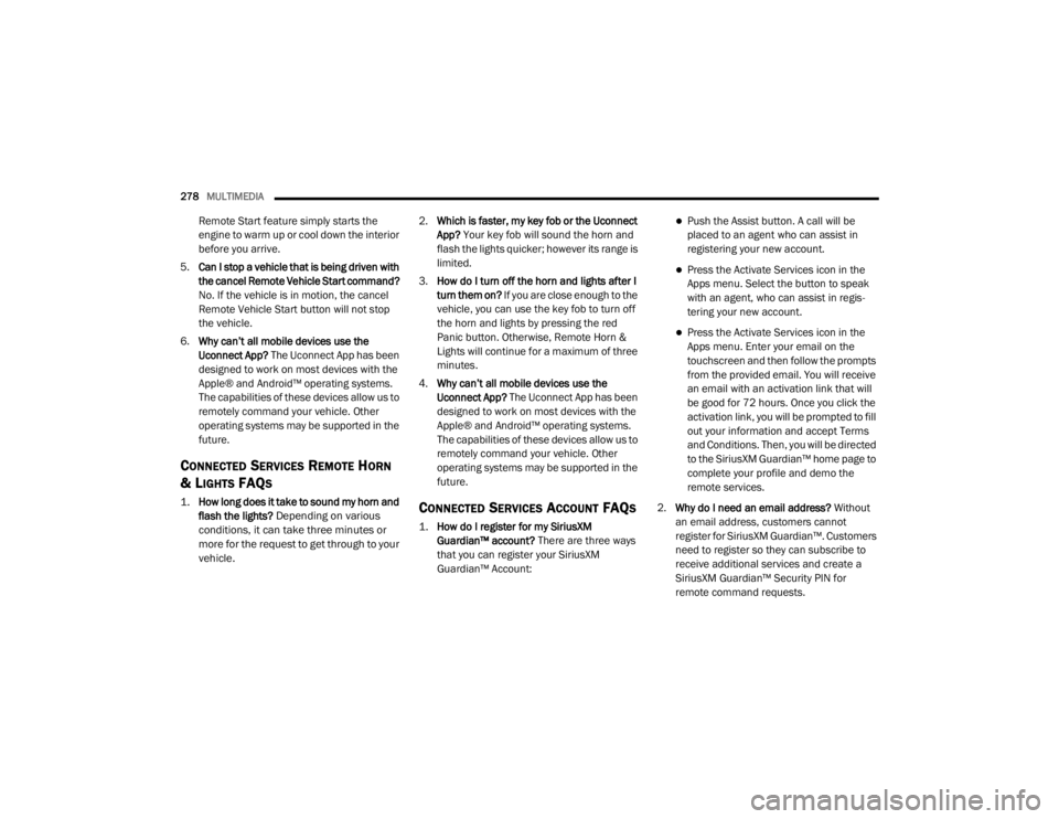 JEEP WRANGLER UNLIMITED 2022  Owners Manual 