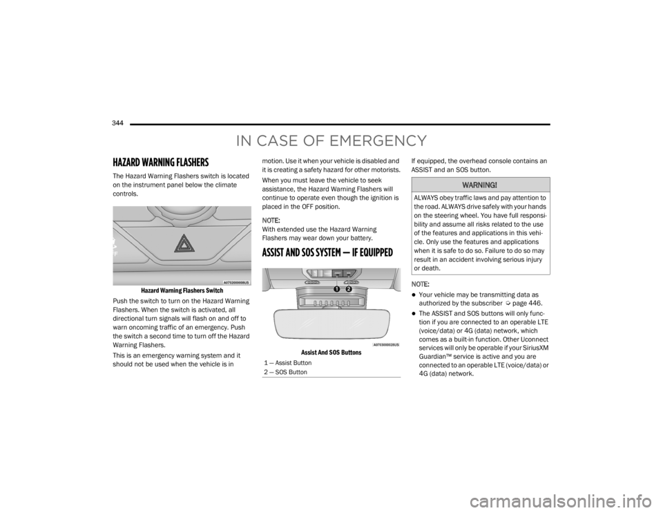 JEEP WRANGLER UNLIMITED 2022  Owners Manual ���