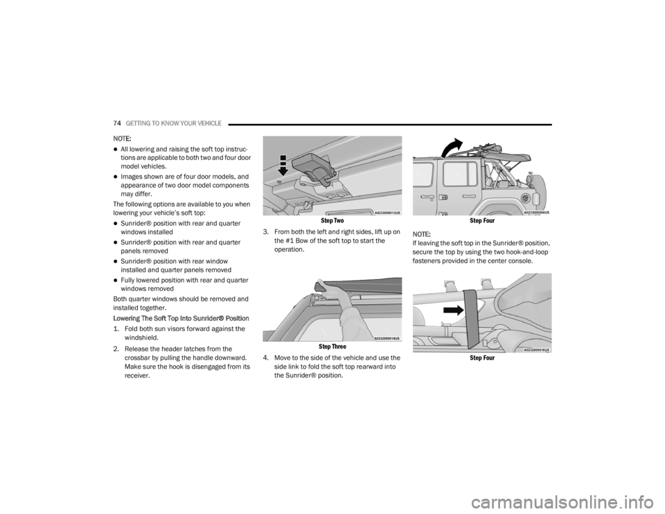 JEEP WRANGLER UNLIMITED 2022 Manual PDF 