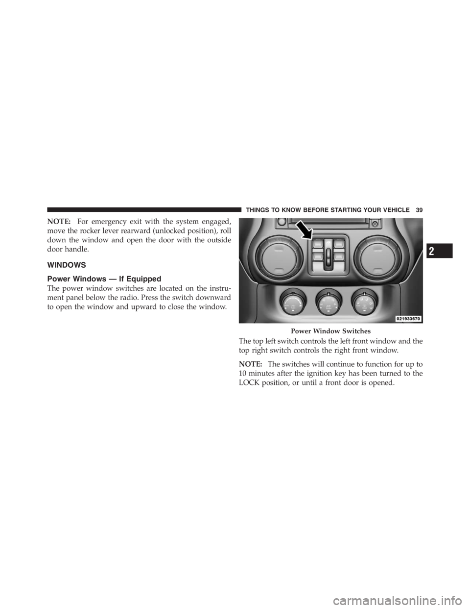 JEEP WRANGLER UNLIMITED 2011 Service Manual JEEP WRANGLER UNLIMITED 2011 Service Manual
