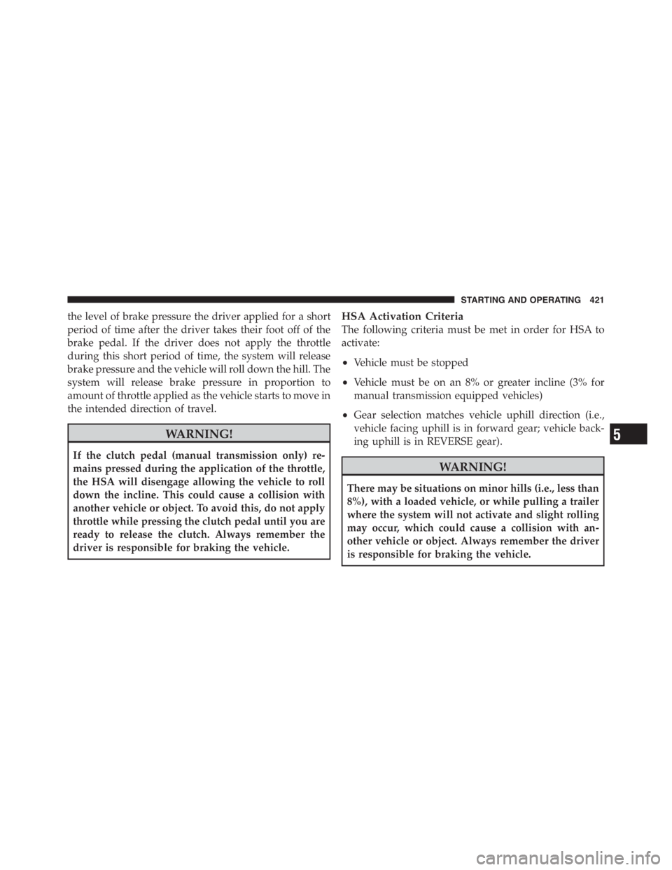 JEEP WRANGLER UNLIMITED 2011  Owners Manual 