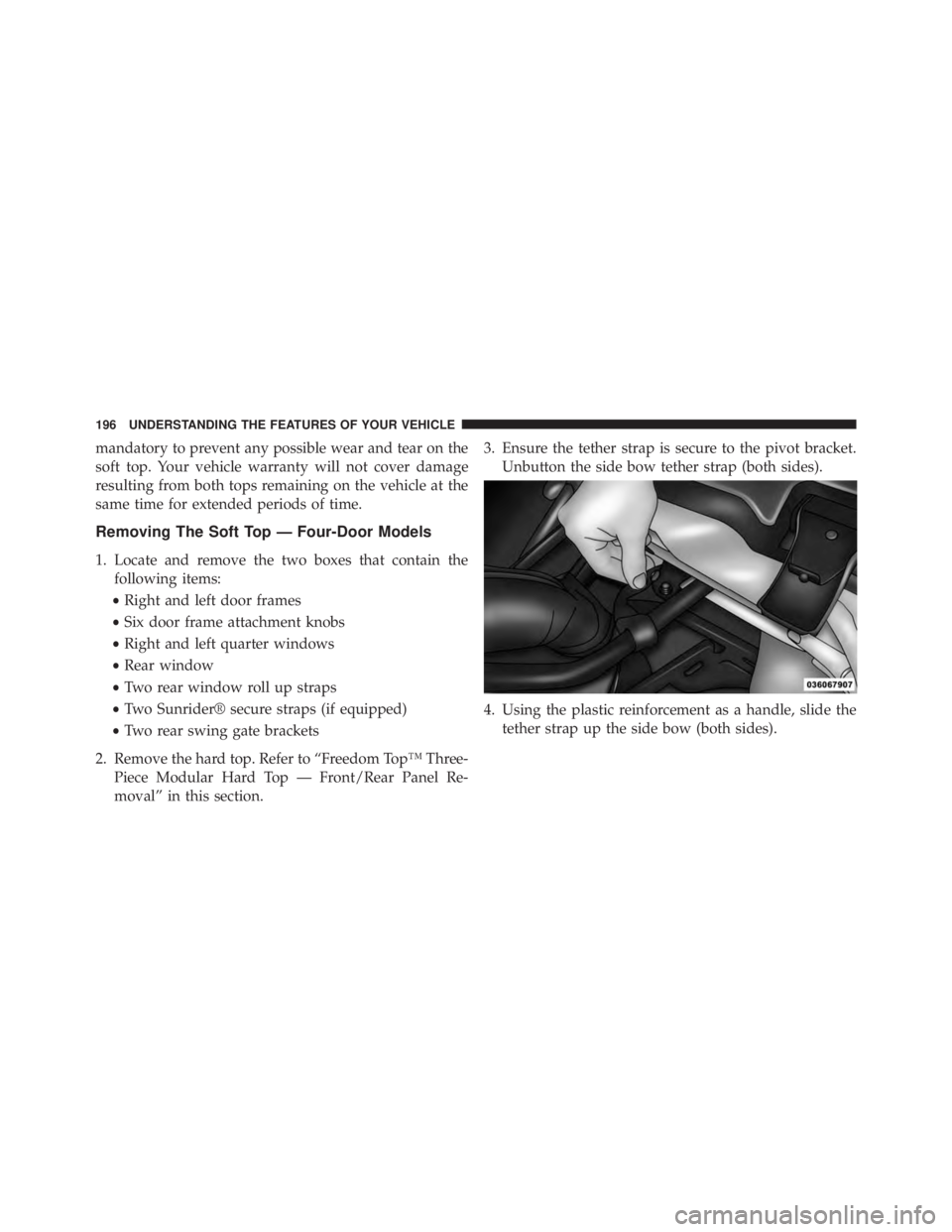 JEEP WRANGLER UNLIMITED SAHARA 2014  Owners Manual 
