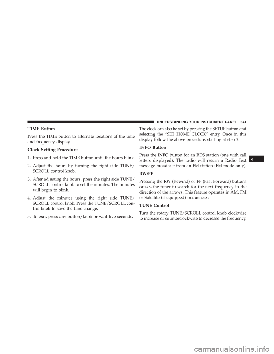 JEEP WRANGLER UNLIMITED SAHARA 2014 Owners Manual JEEP WRANGLER UNLIMITED SAHARA 2014 Owners Manual