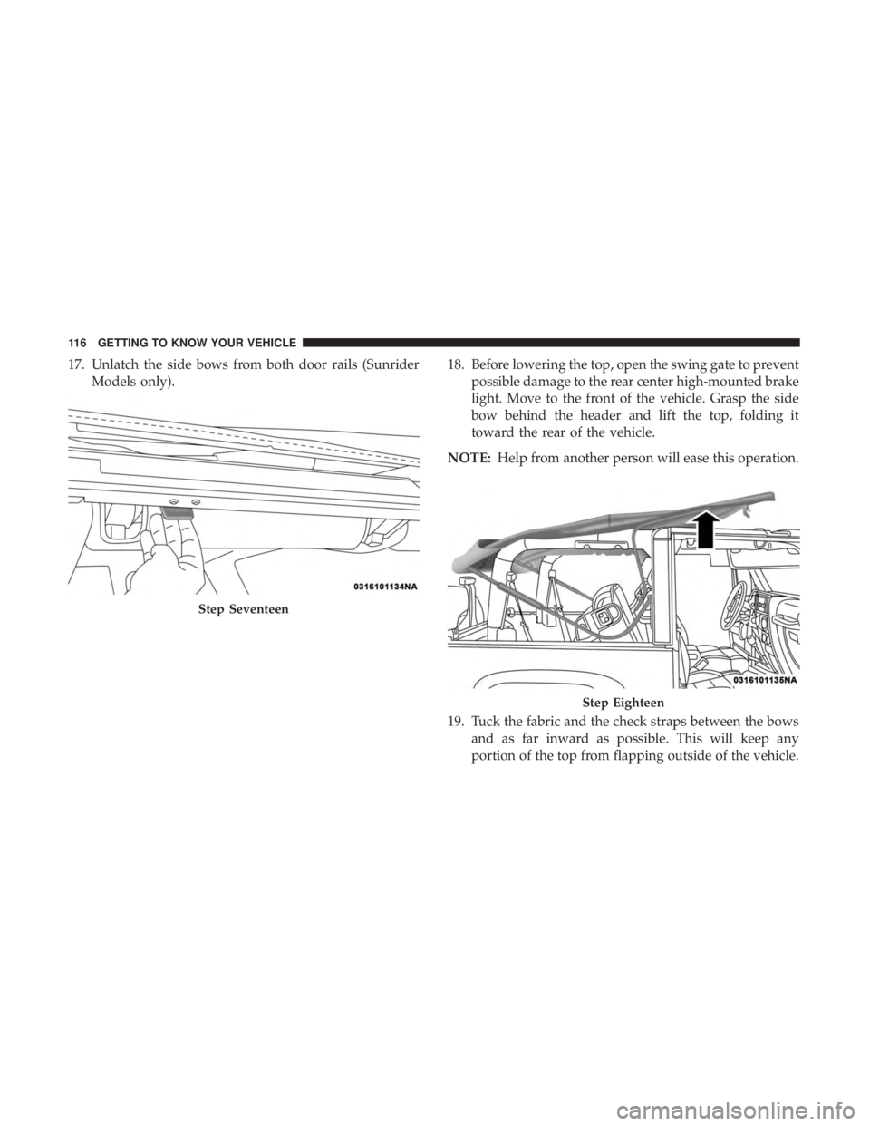 JEEP WRANGLER UNLIMITED SPORT 2016 Owners Manual JEEP WRANGLER UNLIMITED SPORT 2016 Owners Manual