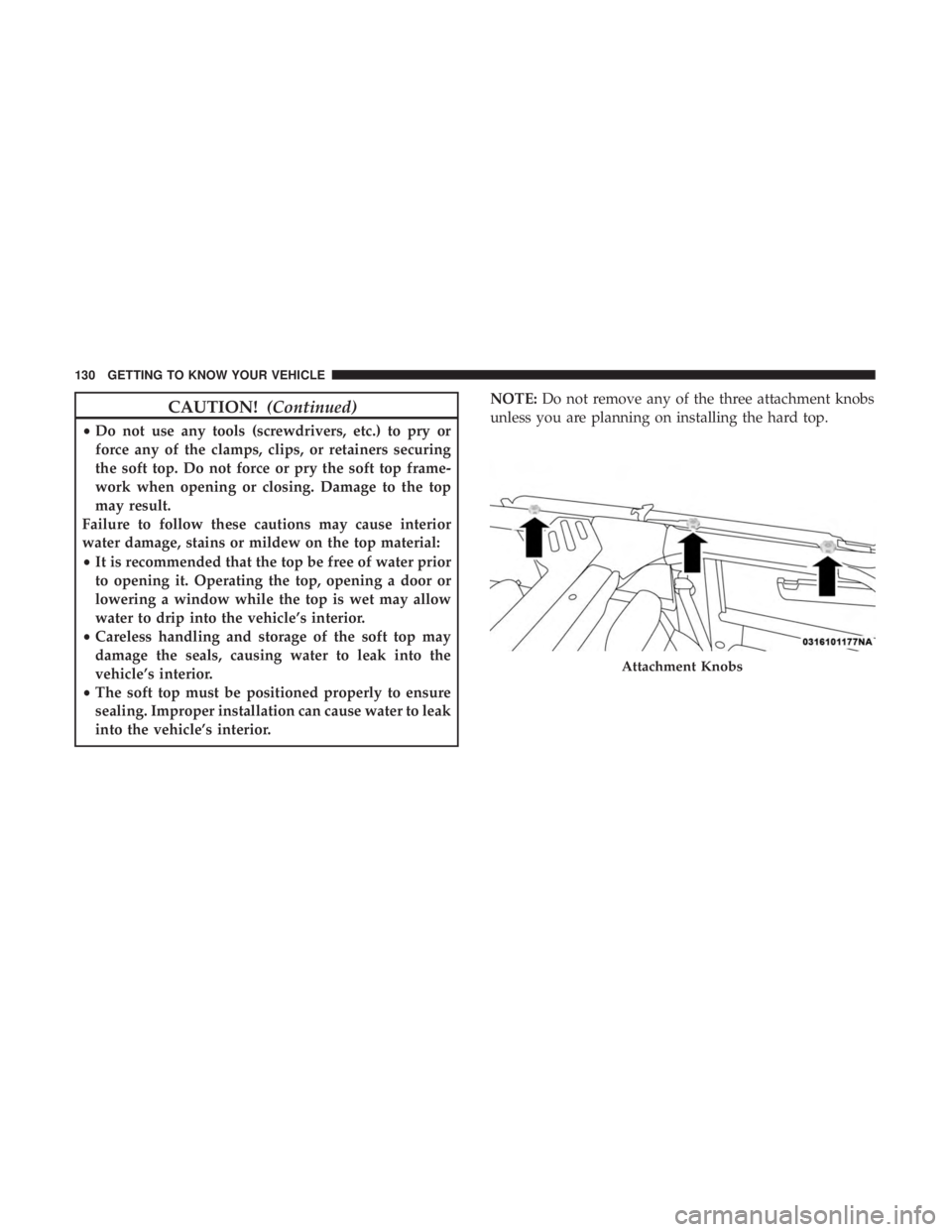 JEEP WRANGLER UNLIMITED SPORT 2016  Owners Manual 