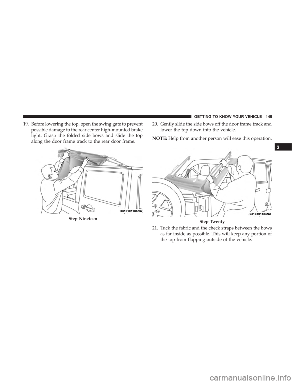 JEEP WRANGLER UNLIMITED SPORT 2016  Owners Manual 