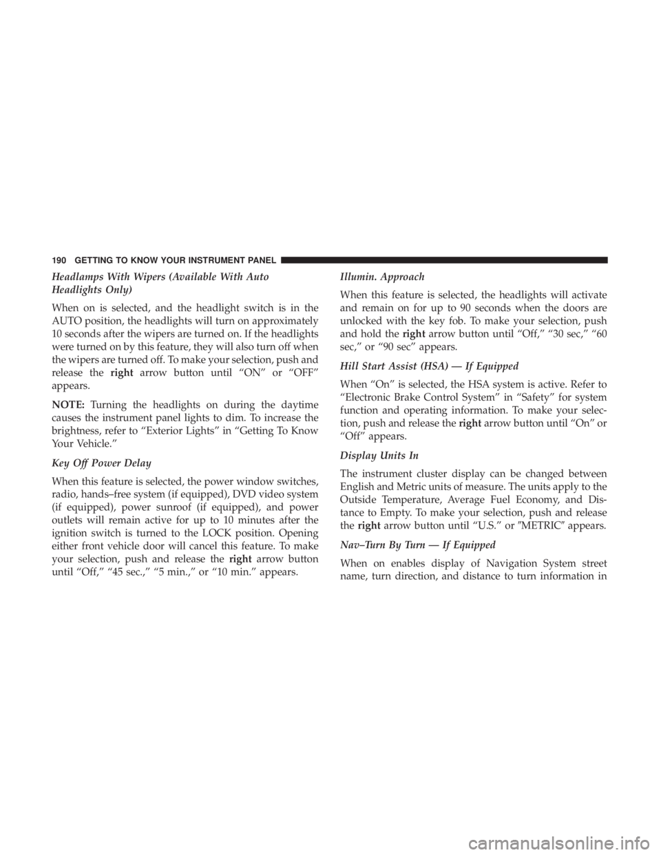JEEP WRANGLER UNLIMITED SPORT 2016  Owners Manual 