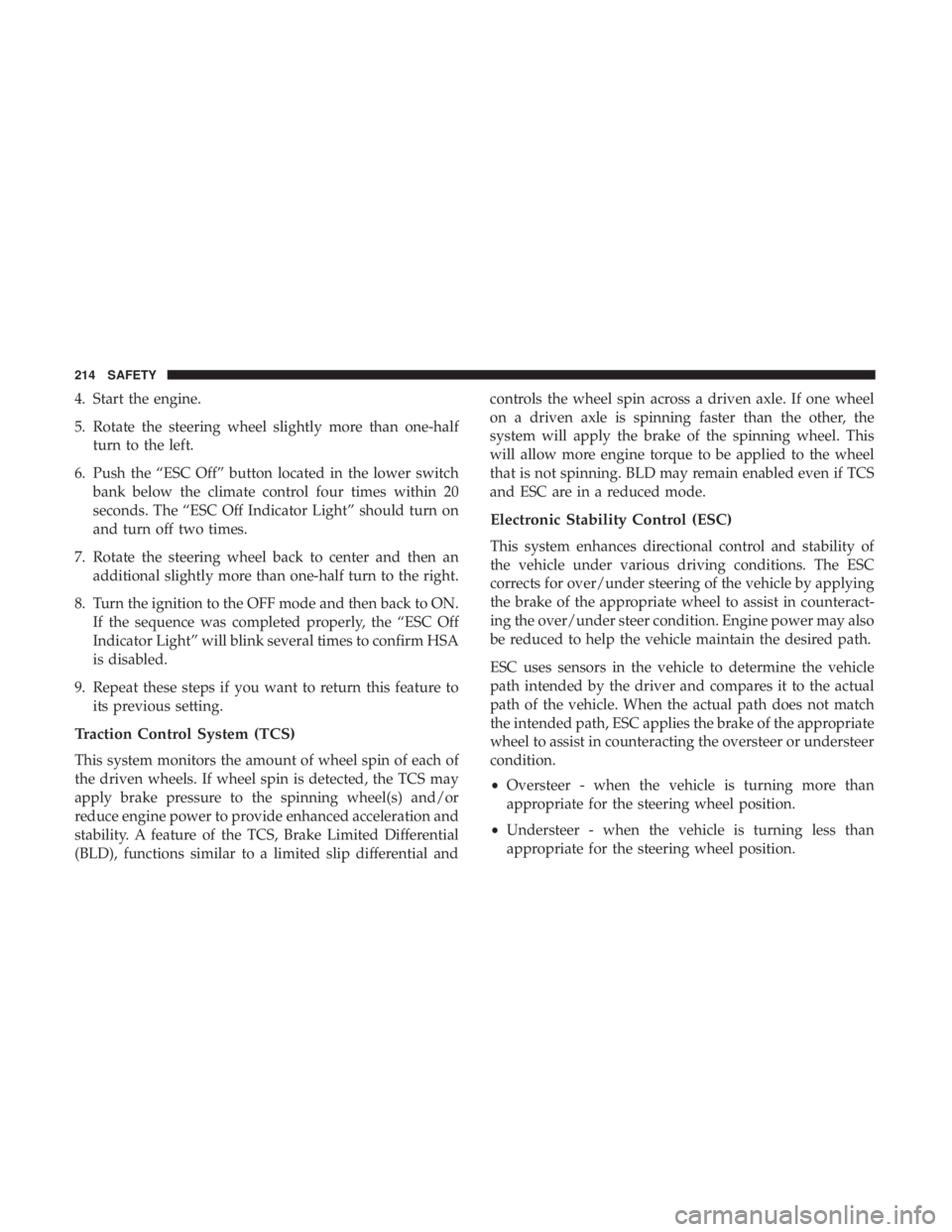 JEEP WRANGLER UNLIMITED SPORT 2016  Owners Manual 