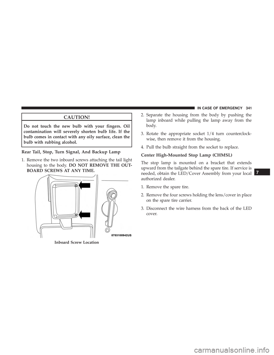 JEEP WRANGLER UNLIMITED SPORT 2016 Owners Manual JEEP WRANGLER UNLIMITED SPORT 2016 Owners Manual