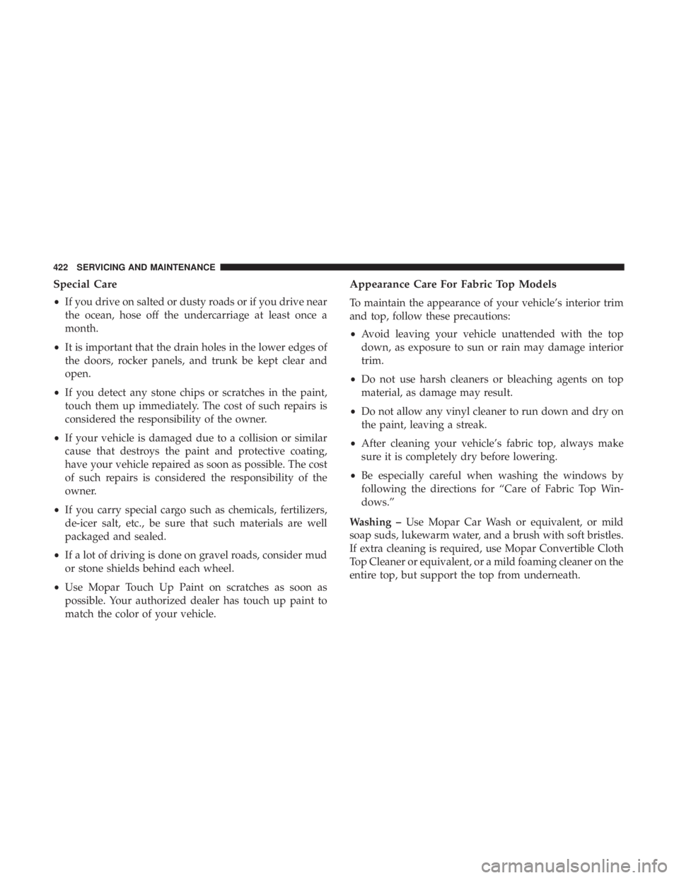 JEEP WRANGLER UNLIMITED SPORT 2016  Owners Manual 
