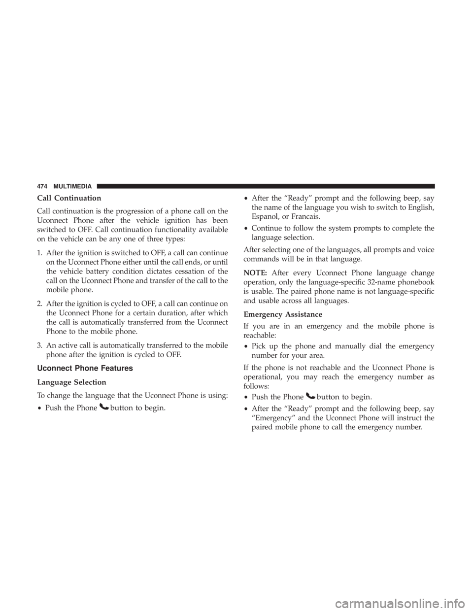 JEEP WRANGLER UNLIMITED SPORT 2016  Owners Manual 