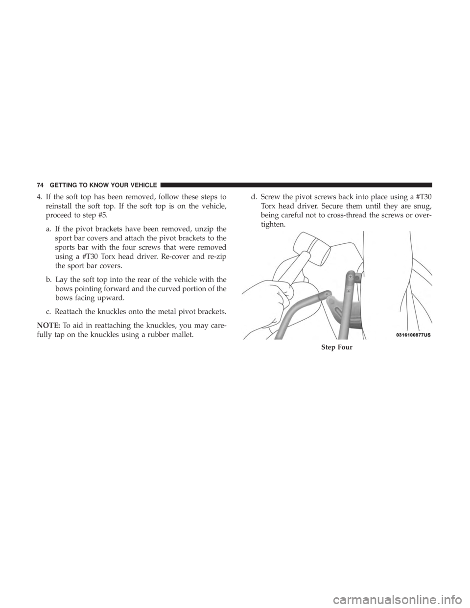 JEEP WRANGLER UNLIMITED SPORT 2016 Manual PDF 