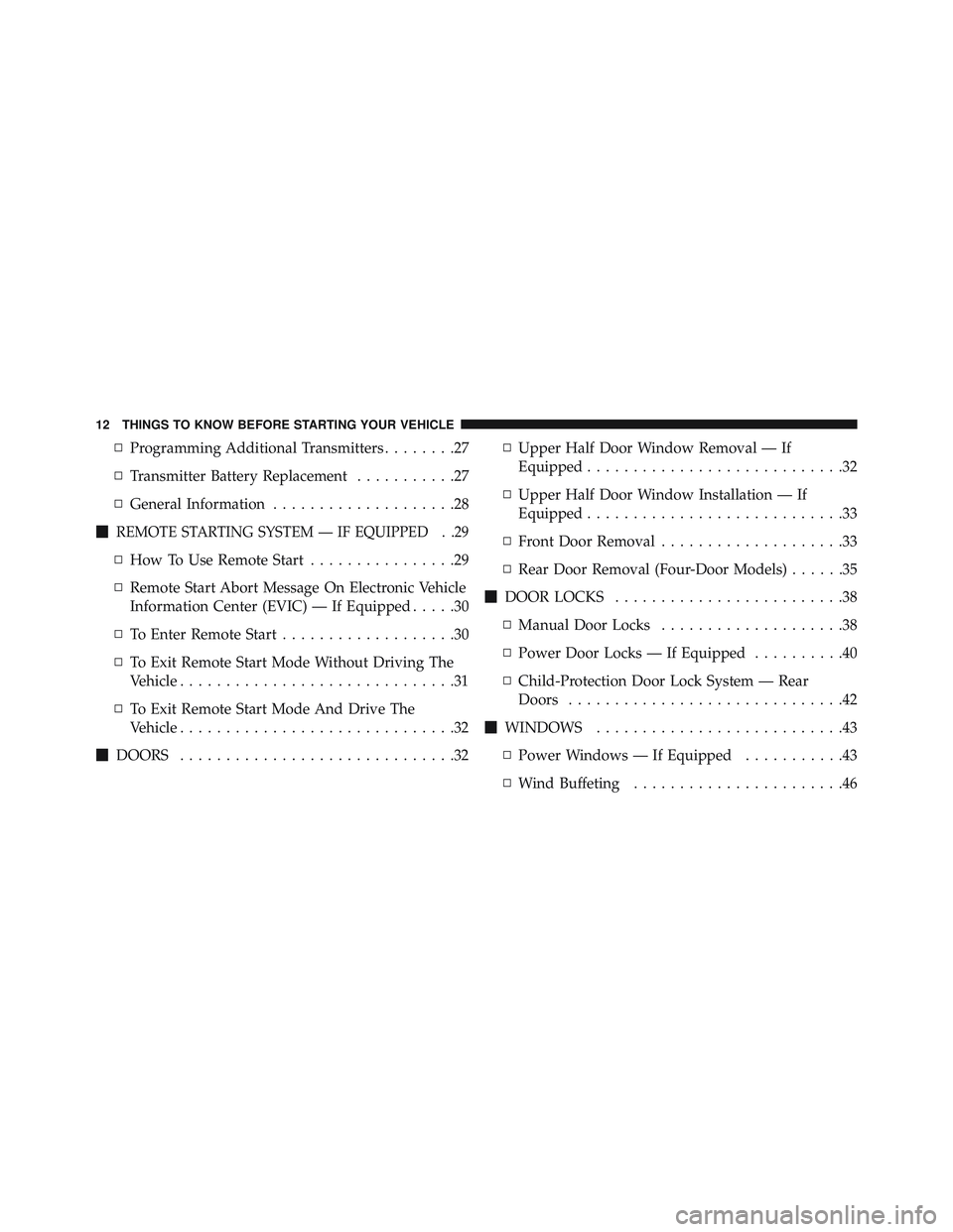 JEEP WRANGLER UNLIMITED 2015 User Guide JEEP WRANGLER UNLIMITED 2015 User Guide