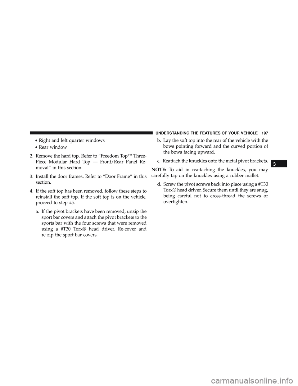 JEEP WRANGLER UNLIMITED 2015 Owners Manual JEEP WRANGLER UNLIMITED 2015 Owners Manual