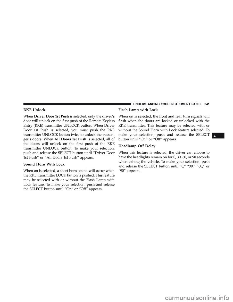 JEEP WRANGLER UNLIMITED 2015 Owners Manual JEEP WRANGLER UNLIMITED 2015 Owners Manual