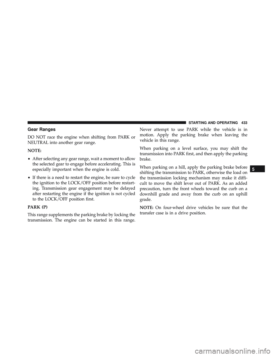 JEEP WRANGLER UNLIMITED 2015 Owners Manual JEEP WRANGLER UNLIMITED 2015 Owners Manual