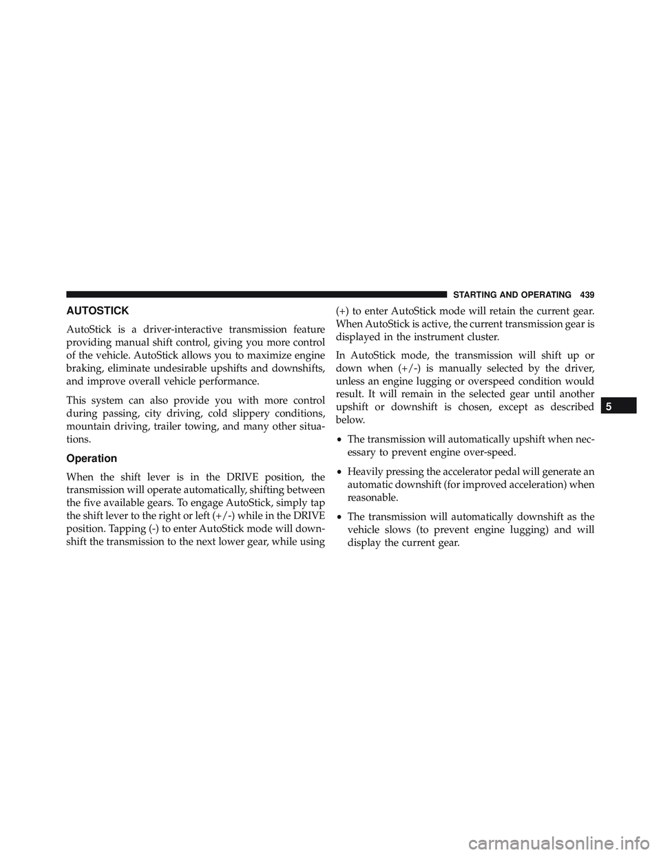 JEEP WRANGLER UNLIMITED 2015  Owners Manual 