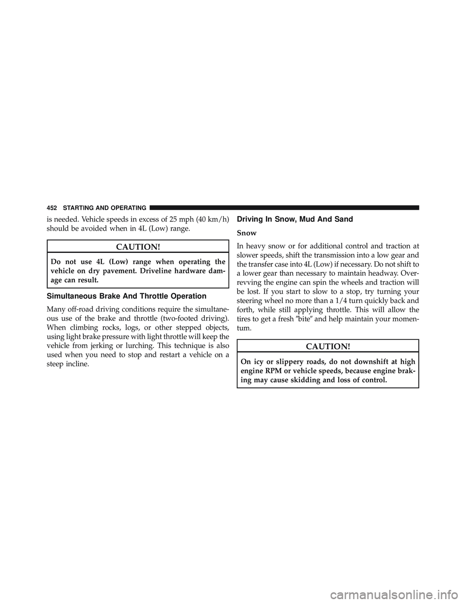 JEEP WRANGLER UNLIMITED 2015  Owners Manual 