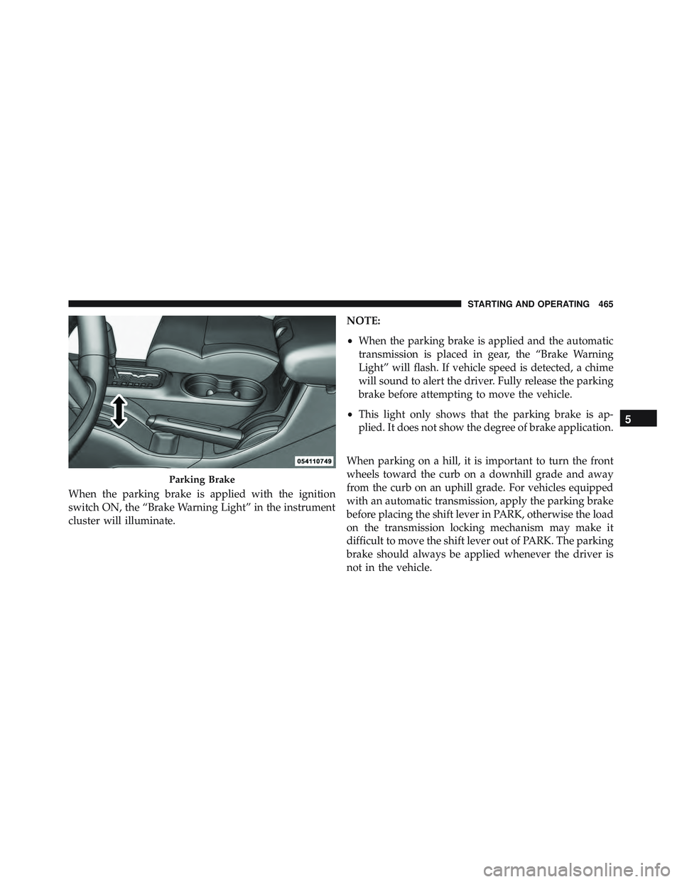 JEEP WRANGLER UNLIMITED 2015  Owners Manual 