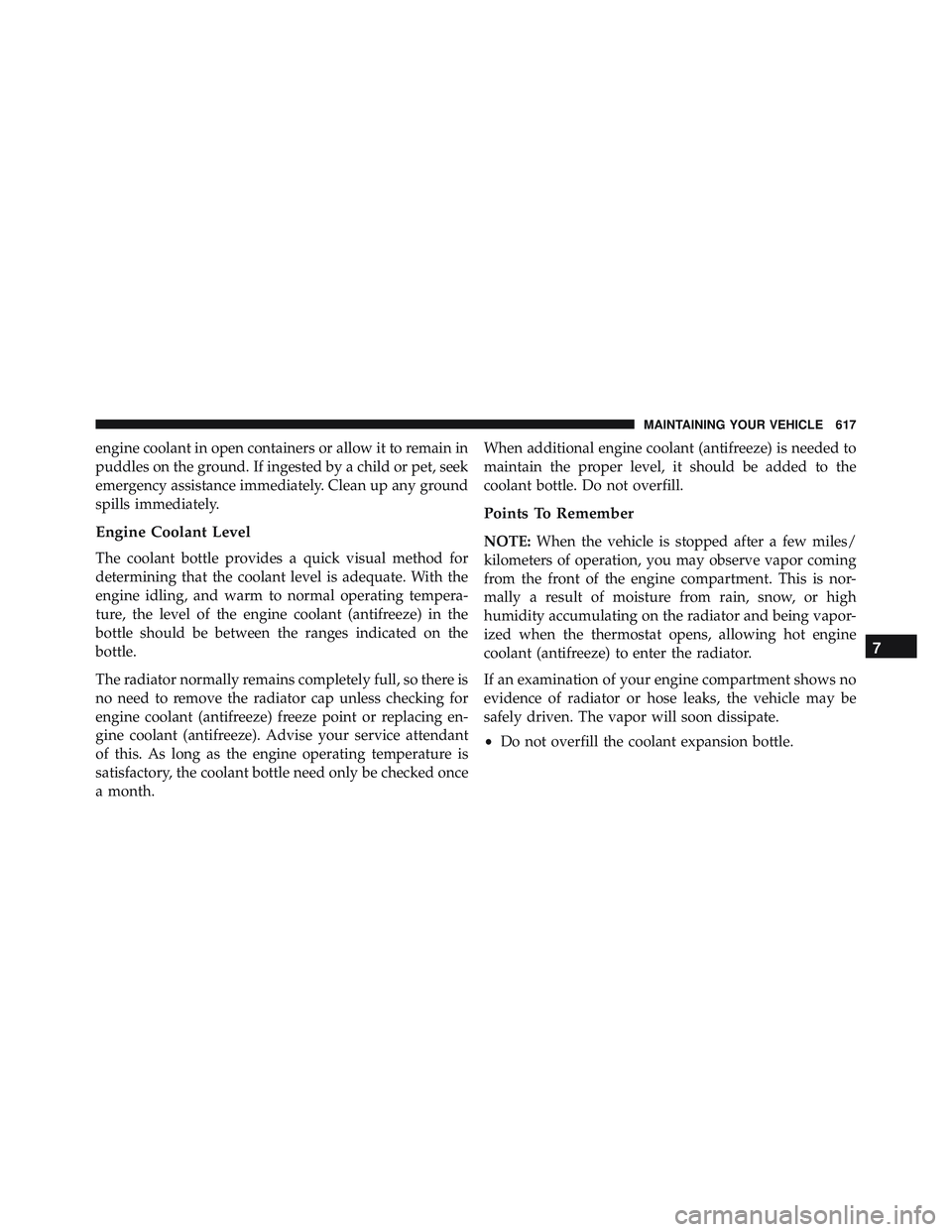 JEEP WRANGLER UNLIMITED 2015  Owners Manual 