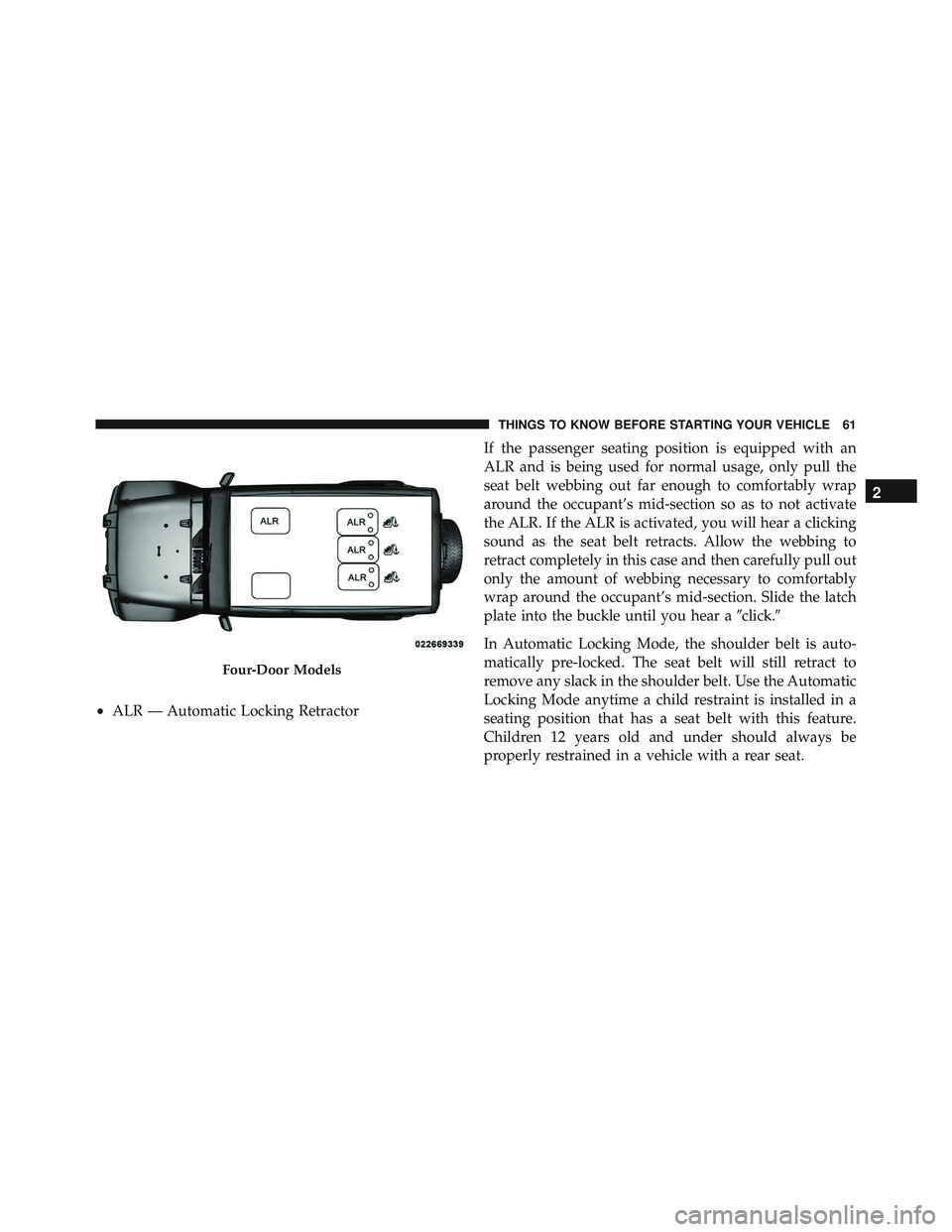 JEEP WRANGLER UNLIMITED 2015 Repair Manual 