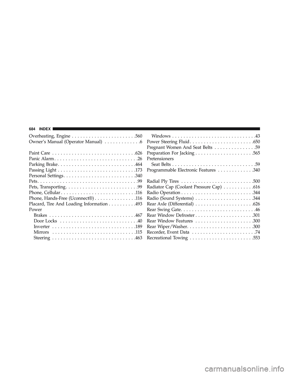 JEEP WRANGLER UNLIMITED 2015 Owners Manual JEEP WRANGLER UNLIMITED 2015 Owners Manual