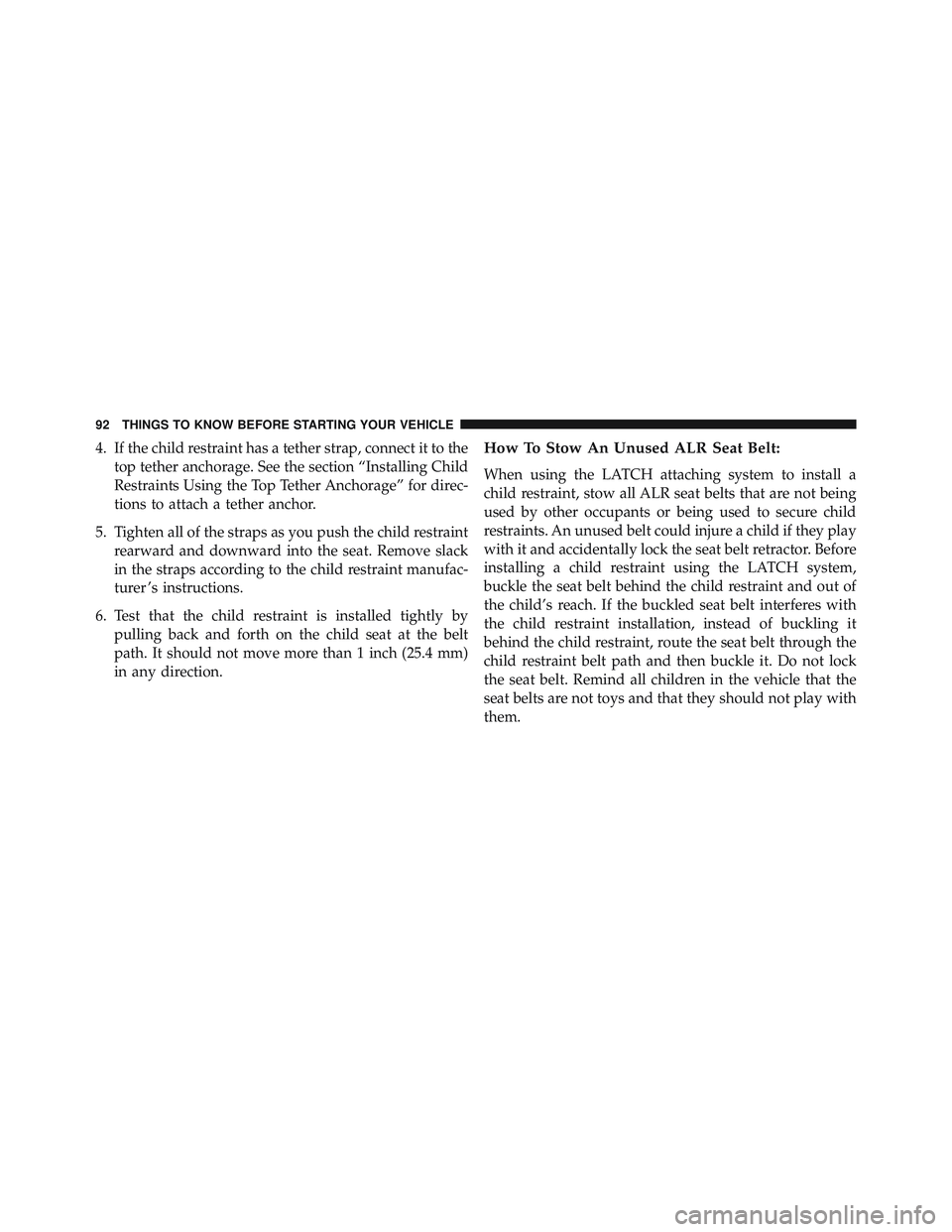 JEEP WRANGLER UNLIMITED 2015 Owners Manual JEEP WRANGLER UNLIMITED 2015 Owners Manual