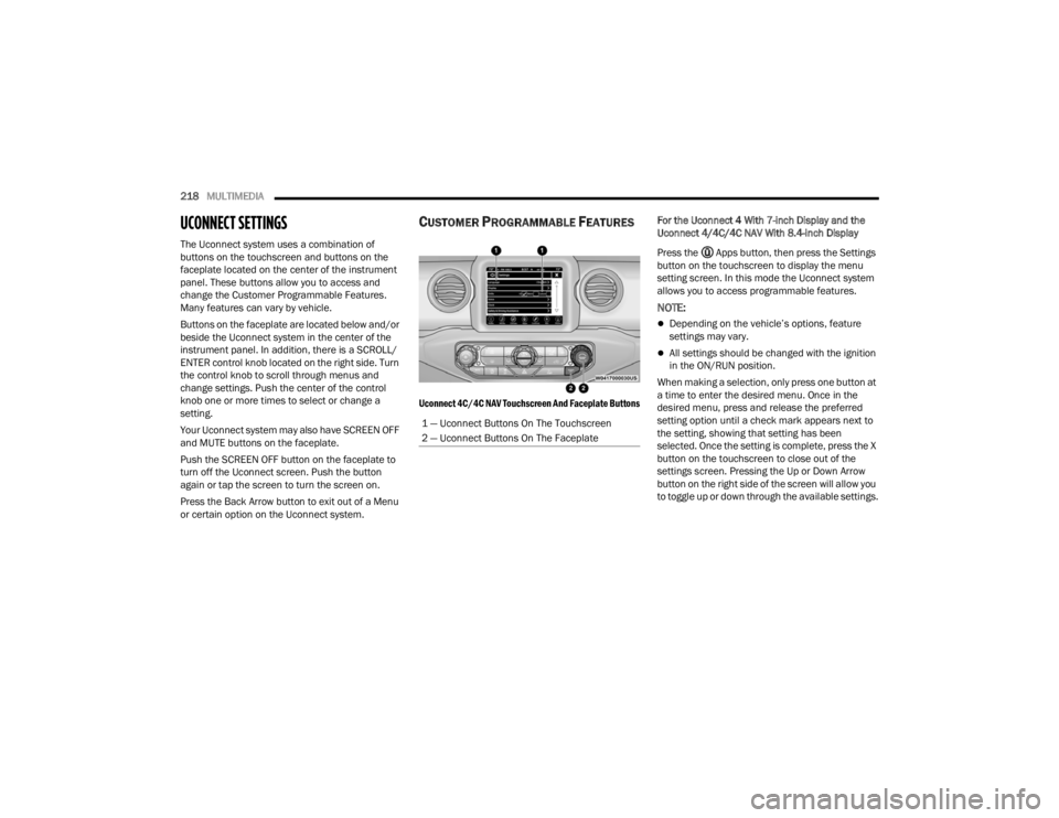 JEEP WRANGLER 4XE 2022  Owners Manual 