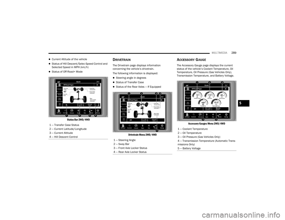 JEEP WRANGLER 4XE 2022  Owners Manual ���