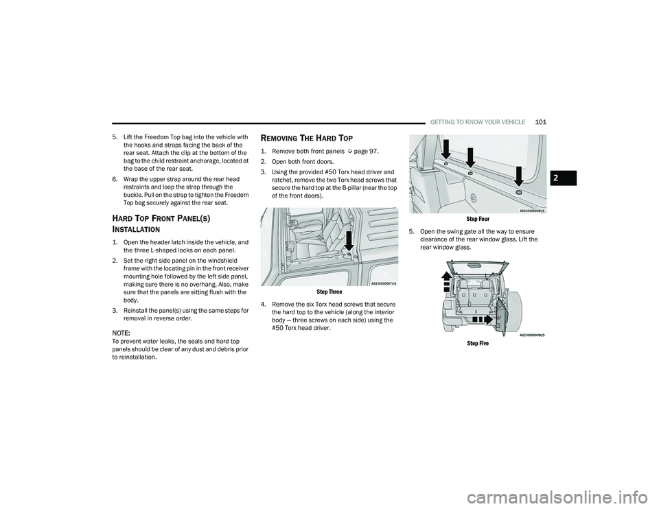 JEEP WRANGLER 4XE 2021  Owners Manual 
2

21_JL_OM_EN_USC_t.book  Page 101   