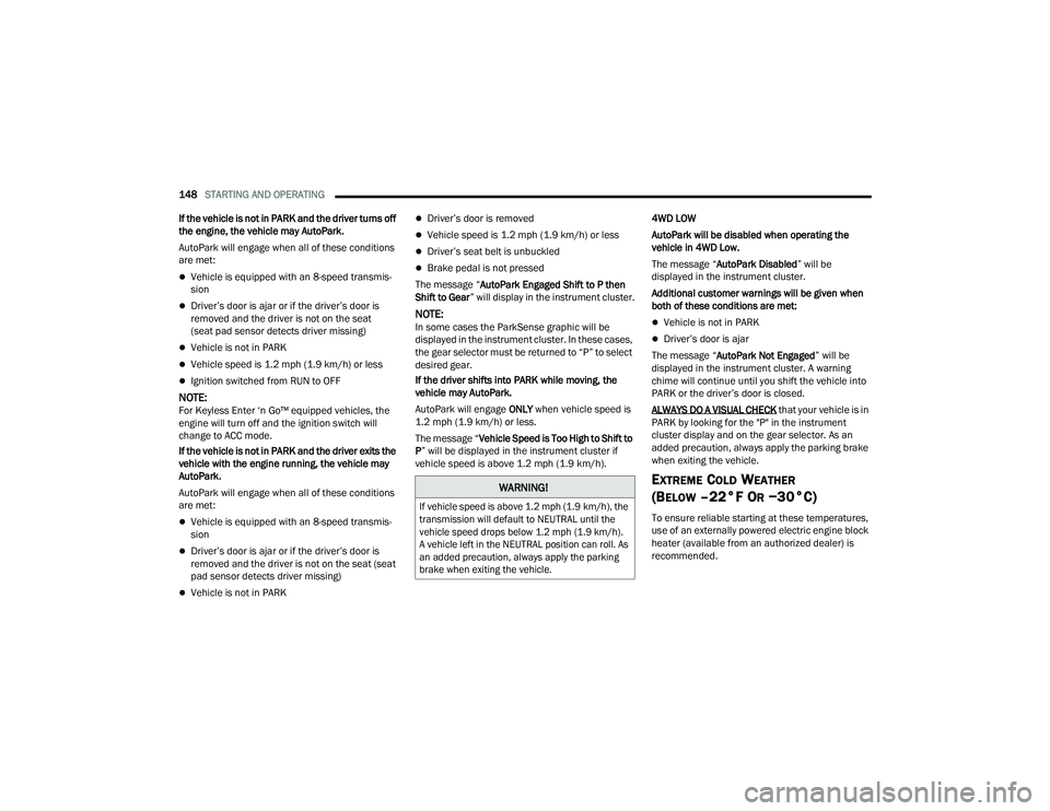 JEEP WRANGLER 4XE 2021  Owners Manual ��W�K�D�W��\�R�X�U��Y�H�K�L�F�O�H��L�V��L�Q�
�3�$�5�.��E�\��O�R�R�N�L�Q�J��I�R�U��W�K�H���3���L�Q��W�K�H��L�Q�V�W�U�X�P�H�Q�W�
�F�O�X�V�W�H�U��G�L�V�S�O�D�\��D�Q�G��R�Q��W�K�H��J