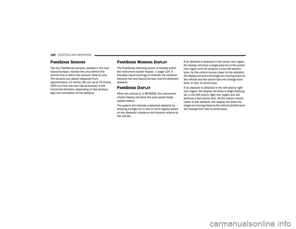 JEEP WRANGLER 4XE 2021  Owners Manual 
