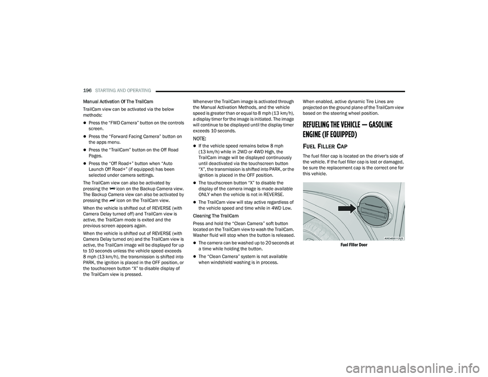 JEEP WRANGLER 4XE 2021  Owners Manual 