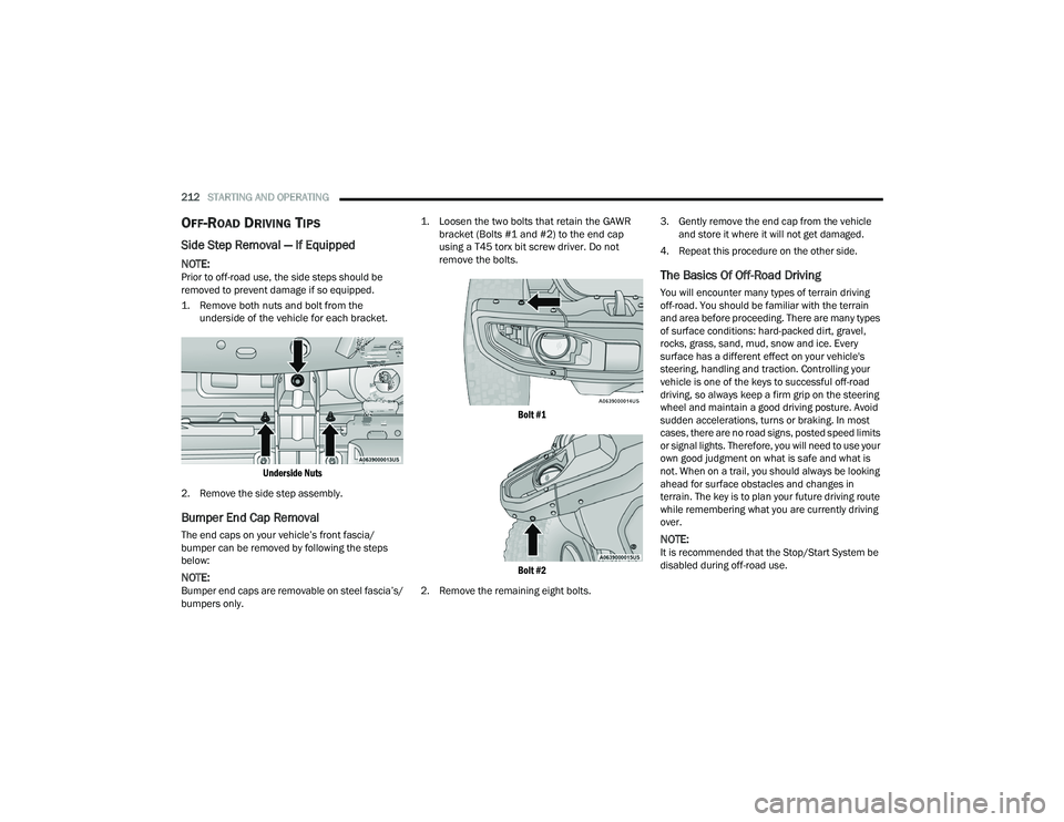 JEEP WRANGLER 4XE 2021  Owners Manual 