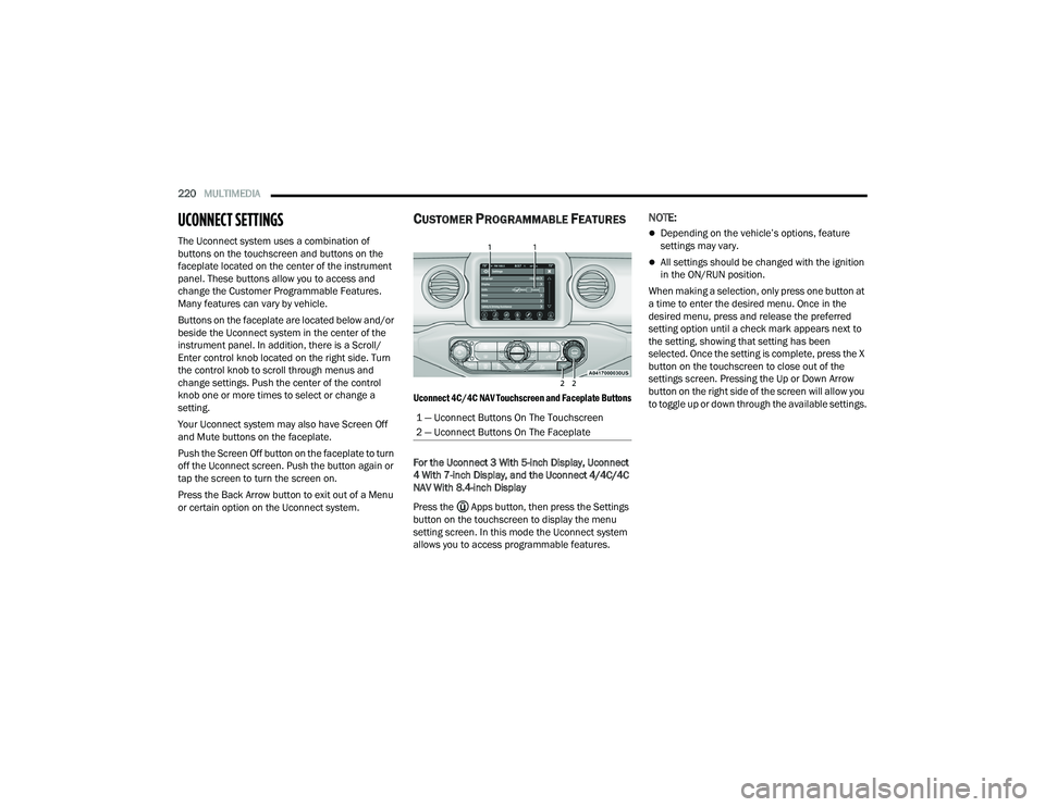 JEEP WRANGLER 4XE 2021  Owners Manual 