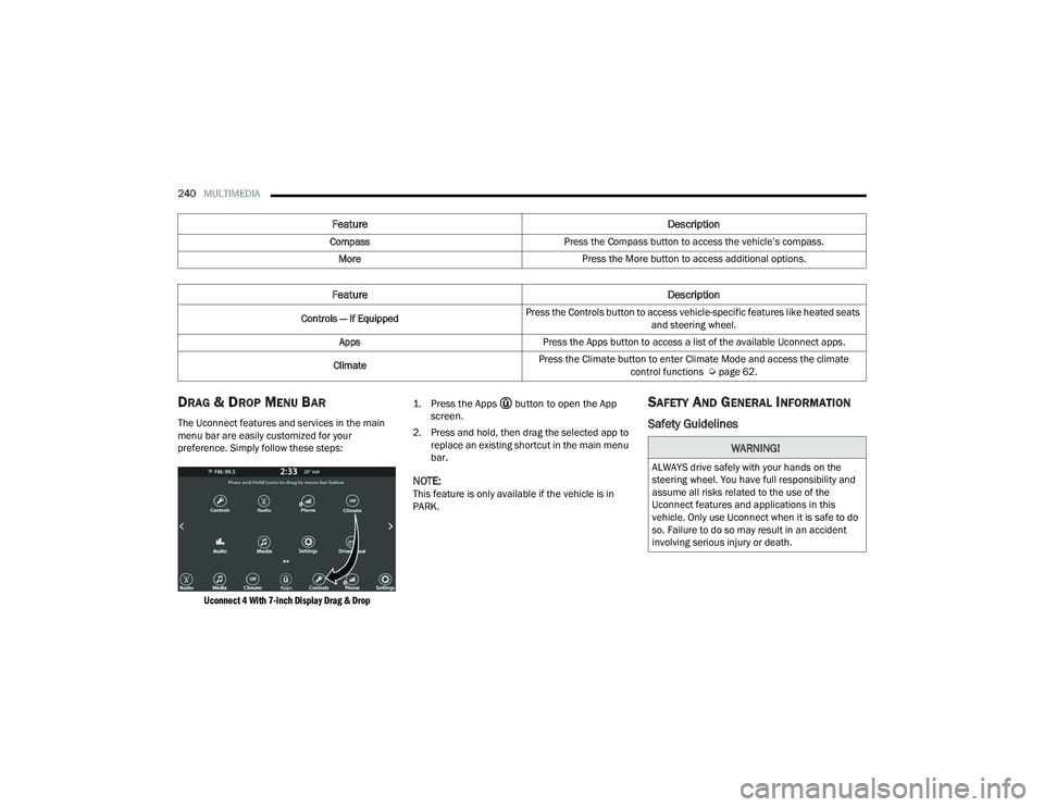 JEEP WRANGLER 4XE 2021  Owners Manual �:�$�5�1�,�1�*�
�$�/�:�$�<�6��G�U�L�Y�H��V�D�I�H�O�\��Z�L�W�K��\�R�X�U��K�D�Q�G�V��R�Q��W�K�H�
�V�W�H�H�U�L�Q�J��Z�K�H�H�O���<�R�X��K�D�Y�H��I�X�O�O��U�H�V�S�R�Q�V�L�E�L�O�L�W�\��D�Q�G