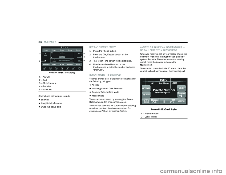 JEEP WRANGLER 4XE 2021  Owners Manual ���³��$�Q�V�Z�H�U��%�X�W�W�R�Q
���³��&�D�O�O�H�U��,���%�R�[ 