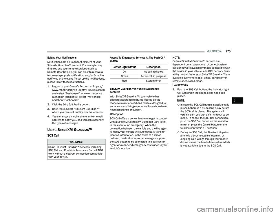 JEEP WRANGLER 4XE 2021  Owners Manual �:�$�5�1�,�1�*�
�6�R�P�H��6�L�U�L�X�V�;�0��*�X�D�U�G�L�D�Q�Œ��V�H�U�Y�L�F�H�V���L�Q�F�O�X�G�L�Q�J�
�6�2�6��&�D�O�O��D�Q�G��5�R�D�G�V�L�G�H��$�V�V�L�V�W�D�Q�F�H��&�D�O�O��Z�L�O�O��1�2�7�