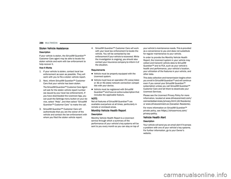 JEEP WRANGLER 4XE 2021  Owners Manual 