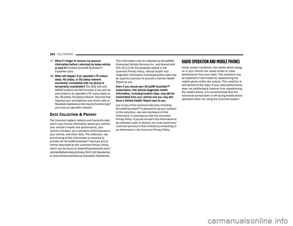 JEEP WRANGLER 4XE 2021  Owners Manual 