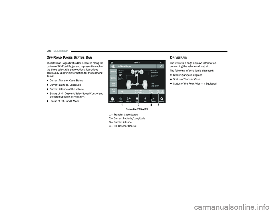 JEEP WRANGLER 4XE 2021  Owners Manual 
